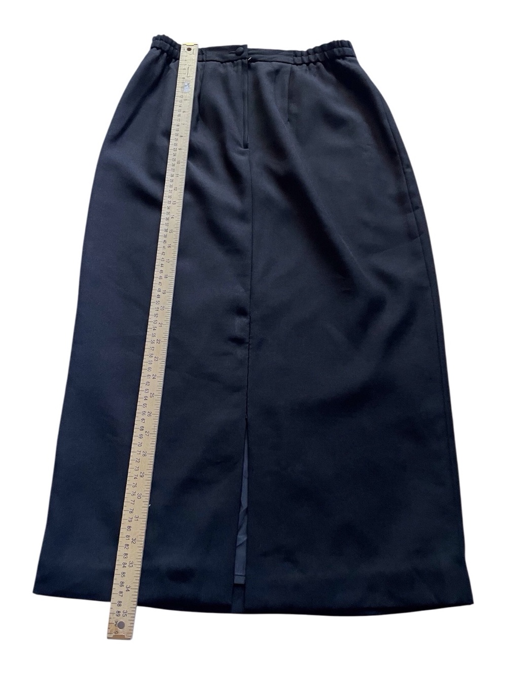 Terramina Black Maxi Women's Skirt, 10 - Picture 7 of 10